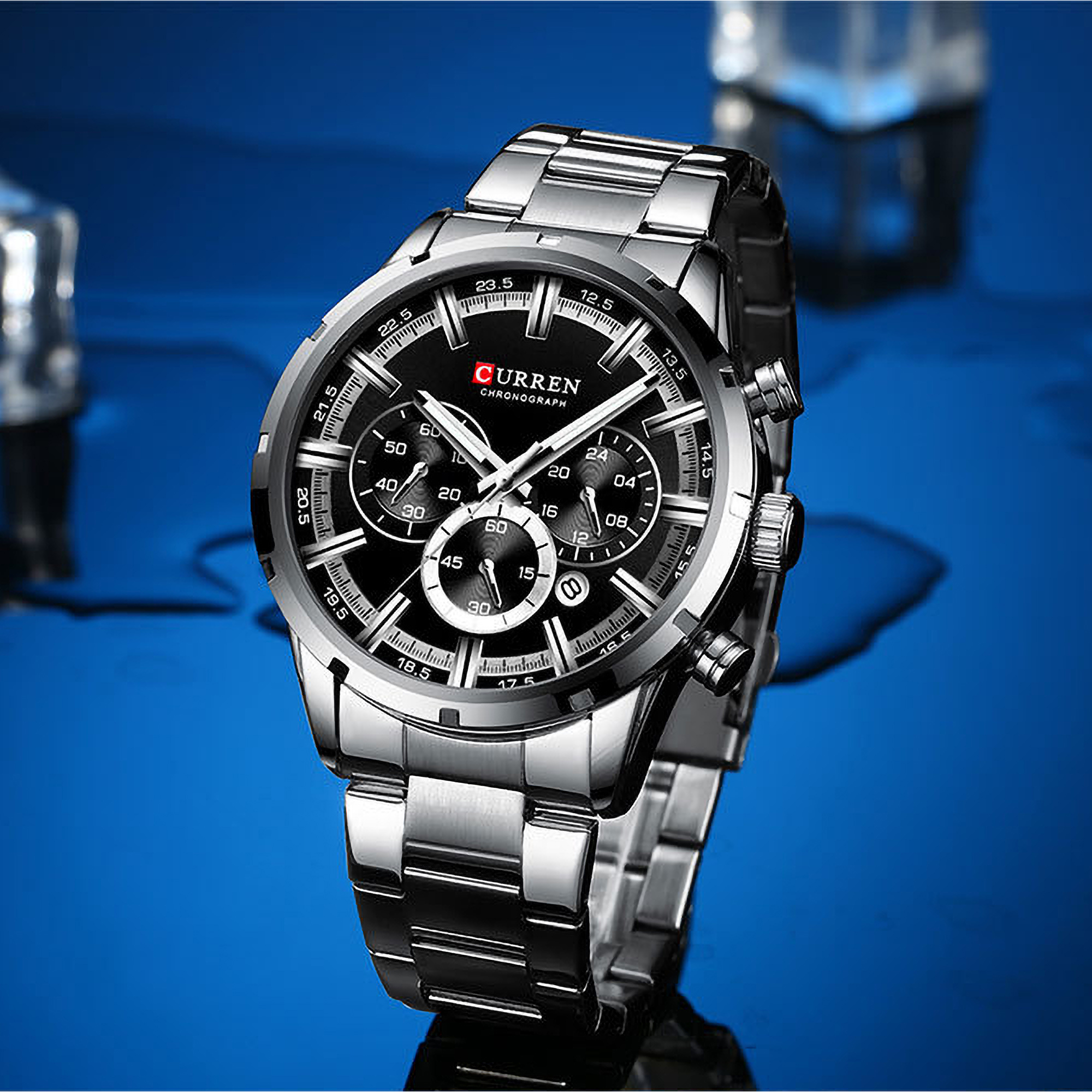 Men'S Accessories Luxury Brands - New Relogio Masculino CURREN Hot Fashion
