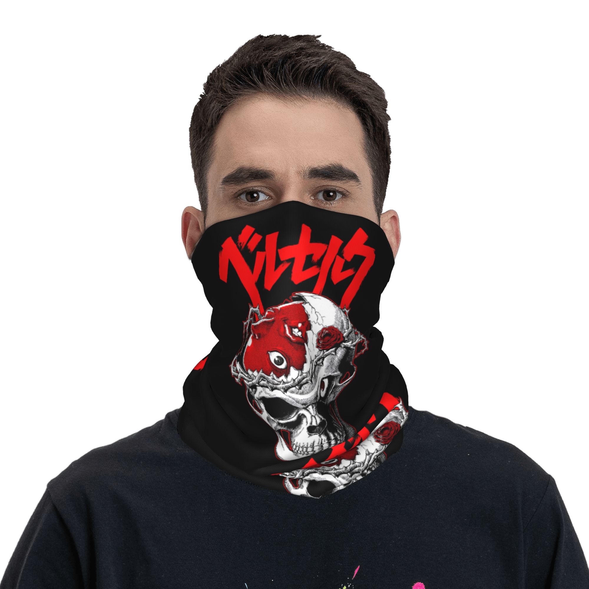 Men Accessories Brands - Custom B-Berserks Neck Gaiter Women Men