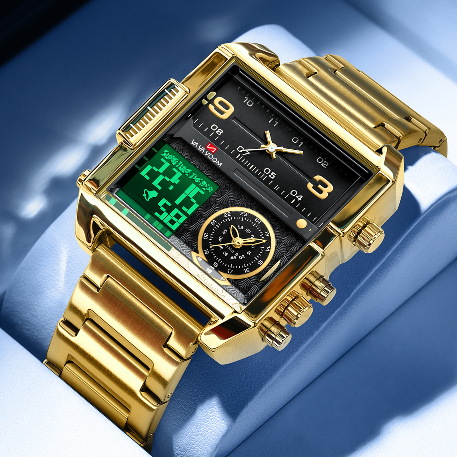Men'S Accessories Luxury Brands - Dual Display Men Sports Watches For