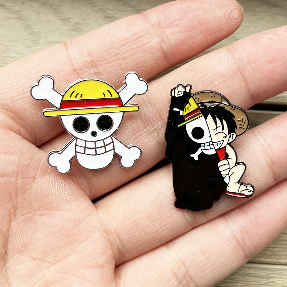 Men'S Accessories And Jewelry - 2026 New 2pcs Cute Luffy Anime