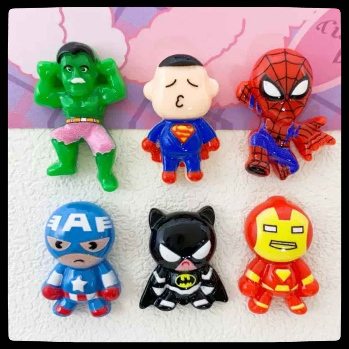 Men Accessories Wholesale - Marvel anime character hero series resin