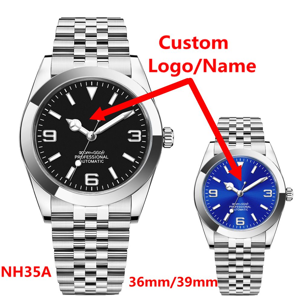 Men'S Accessories Watches - Custom Logo Luxury NH35 Watch Women