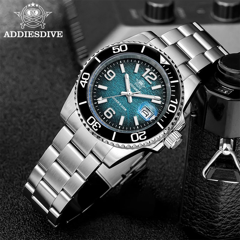 Men'S Accessories Watches - ADDIESDIVE 41mm Men Diving Watch AD2513