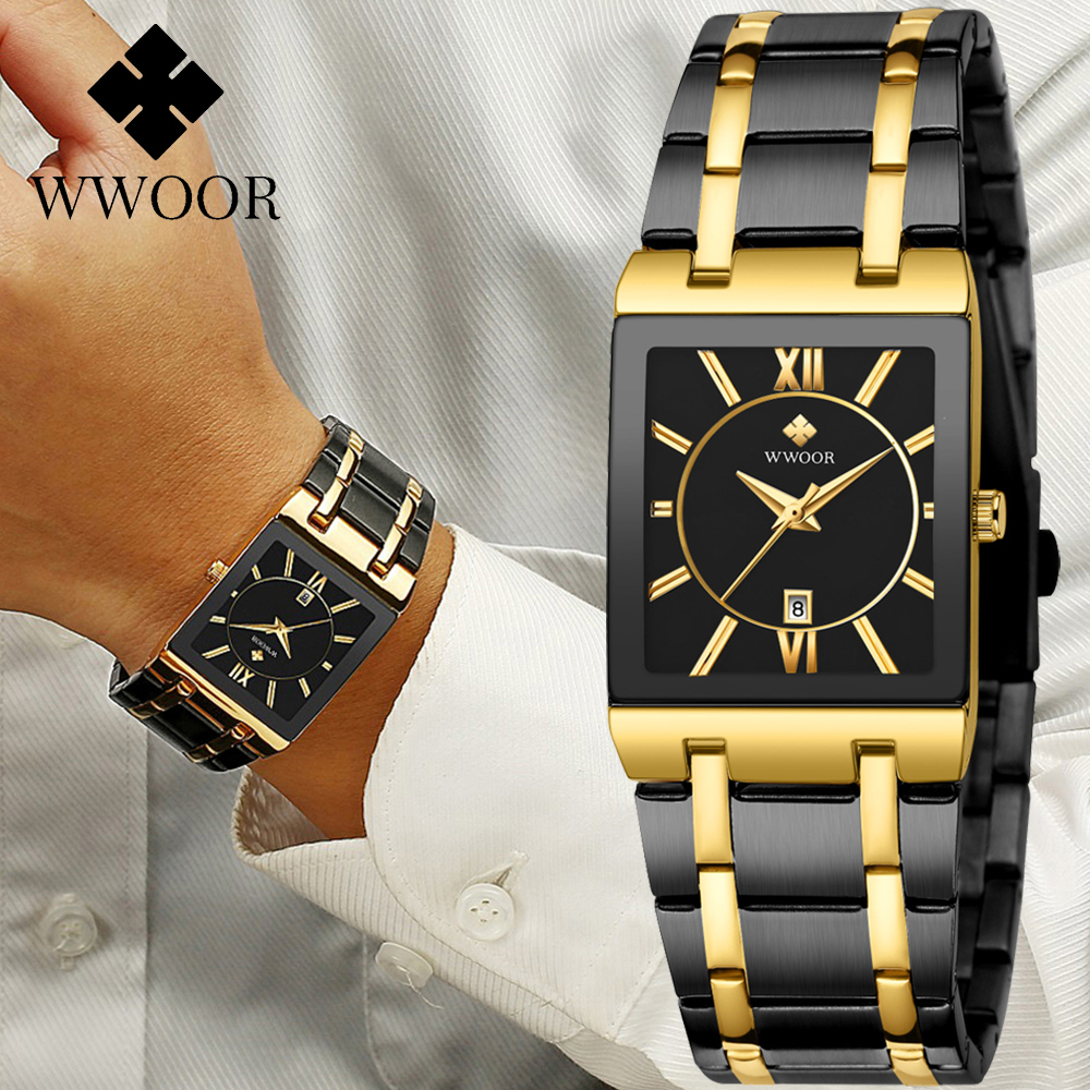 Men'S Accessories Luxury Brands - WWOOR Brand Luxury Gold Bracelet Men's