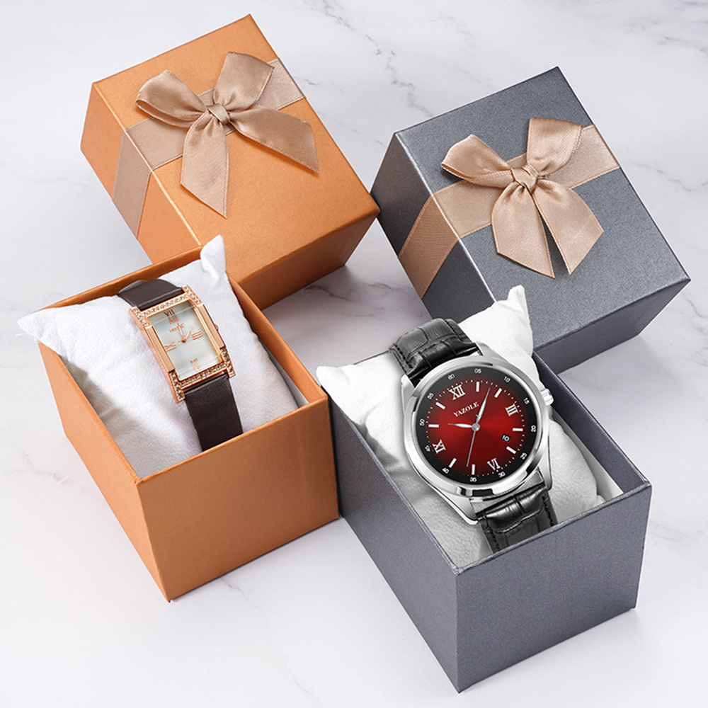 New Bowknot Watch Box with Pil - Men Accessories Organiser recensione e prezzo