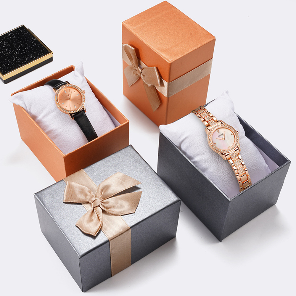 New Bowknot Watch Box with Pil - Men Accessories Organiser recensione e prezzo