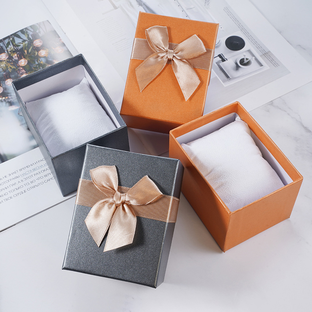 New Bowknot Watch Box with Pil - Men Accessories Organiser recensione e prezzo