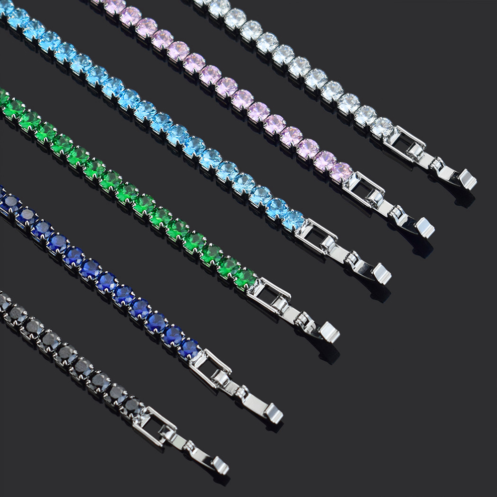 4mm Micro-inlaid Zircon Tennis - Men Accessories Wholesale recensione e prezzo