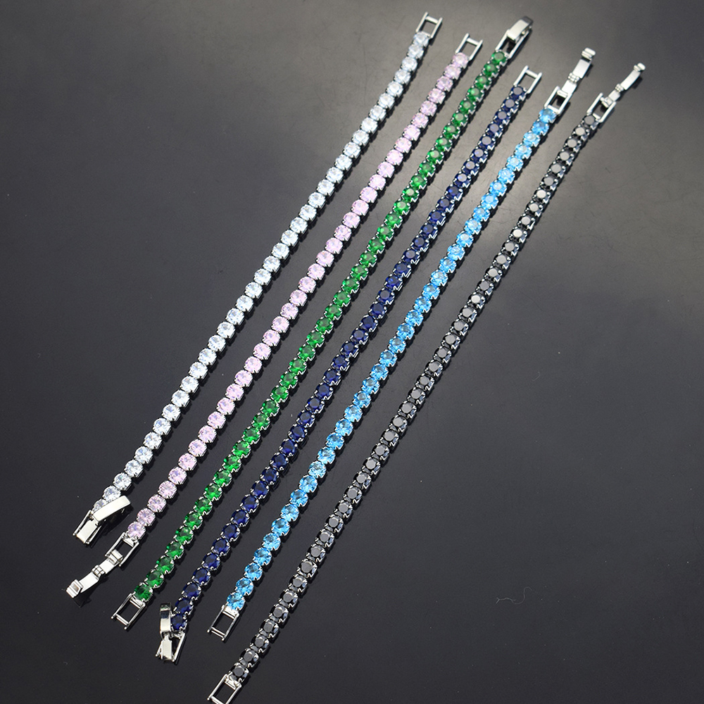 4mm Micro-inlaid Zircon Tennis - Men Accessories Wholesale recensione e prezzo