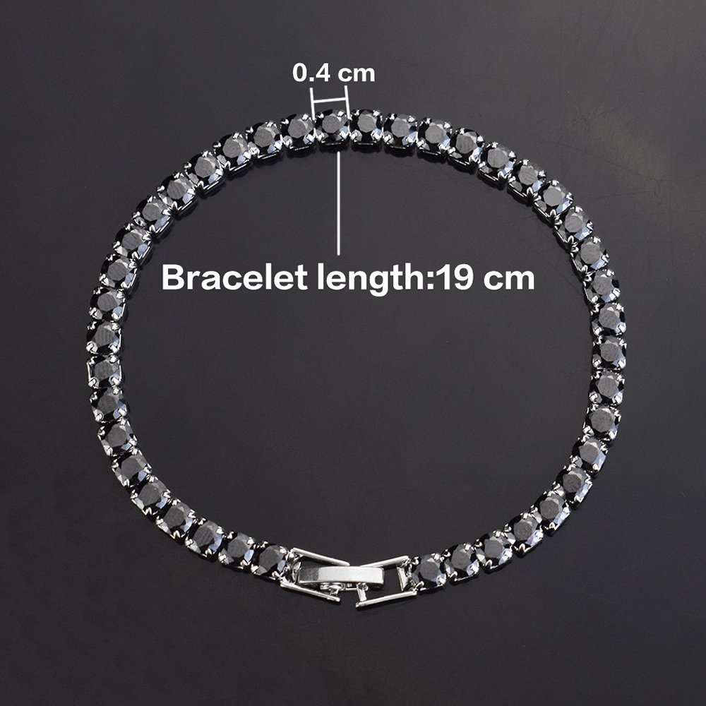 4mm Micro-inlaid Zircon Tennis - Men Accessories Wholesale recensione e prezzo