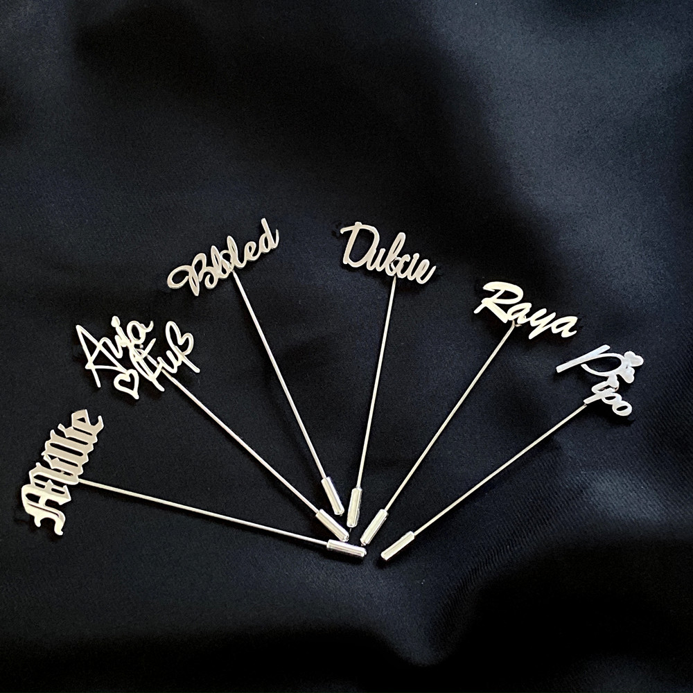 Personalized Men Lapel Pin Cus - Men Accessories For Wedding recensione e prezzo