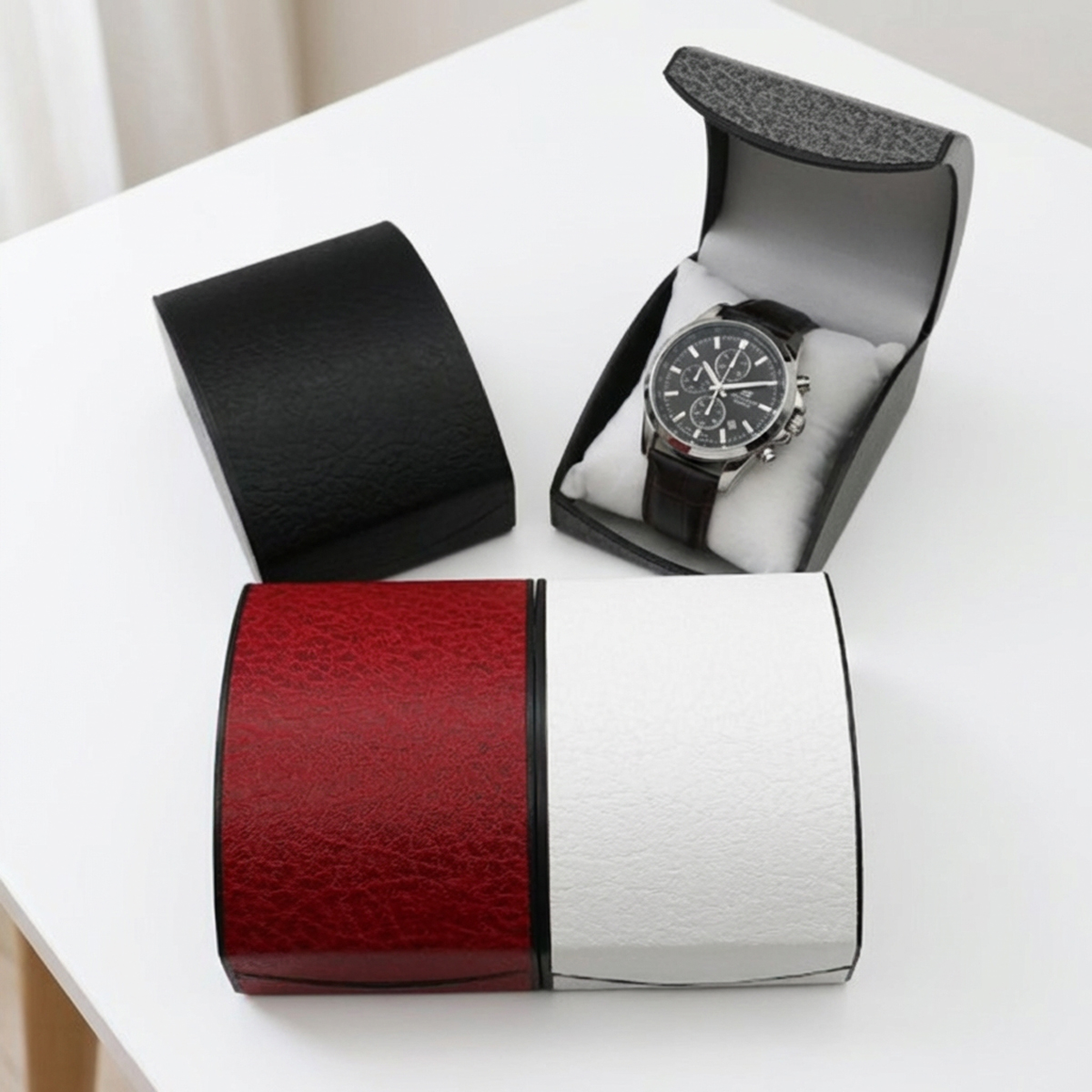Watch Display Box Jewelry Stor - Men Accessories Organiser recensione e prezzo