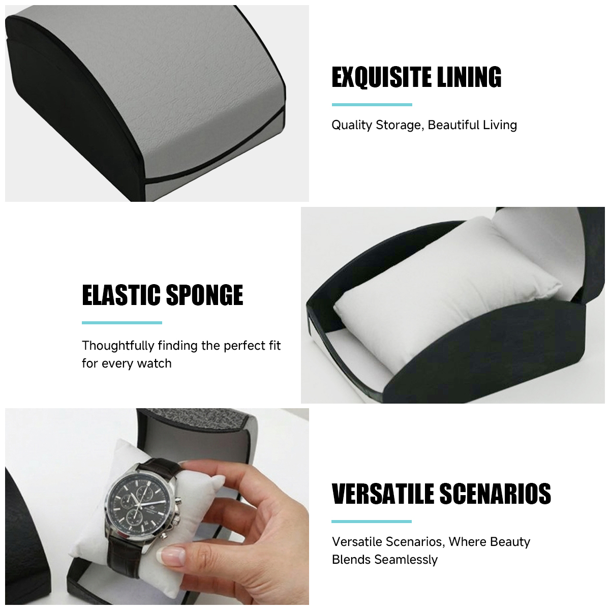 Watch Display Box Jewelry Stor - Men Accessories Organiser recensione e prezzo