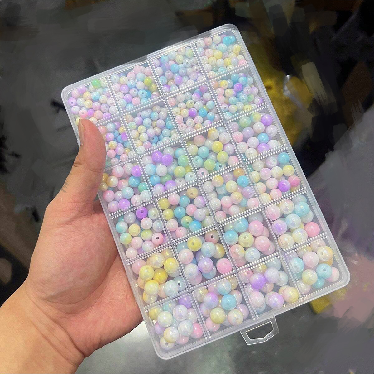 800pcs/24 grid set box 6mm/8mm - Men Accessories For Wedding recensione e prezzo