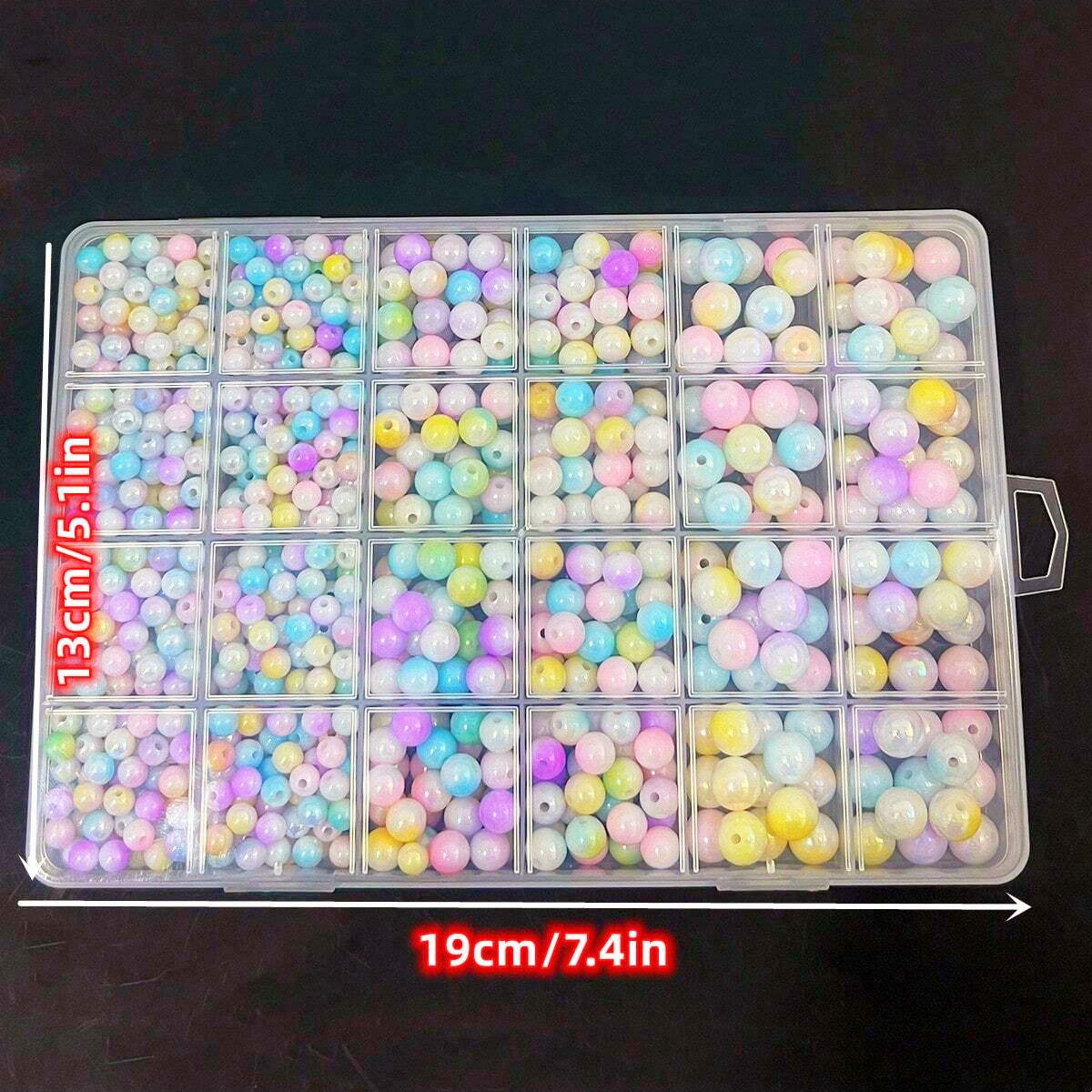 800pcs/24 grid set box 6mm/8mm - Men Accessories For Wedding recensione e prezzo