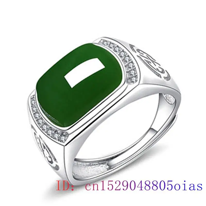 Green Jade Ring Gifts Fashion  - Men Accessories For Wedding recensione e prezzo
