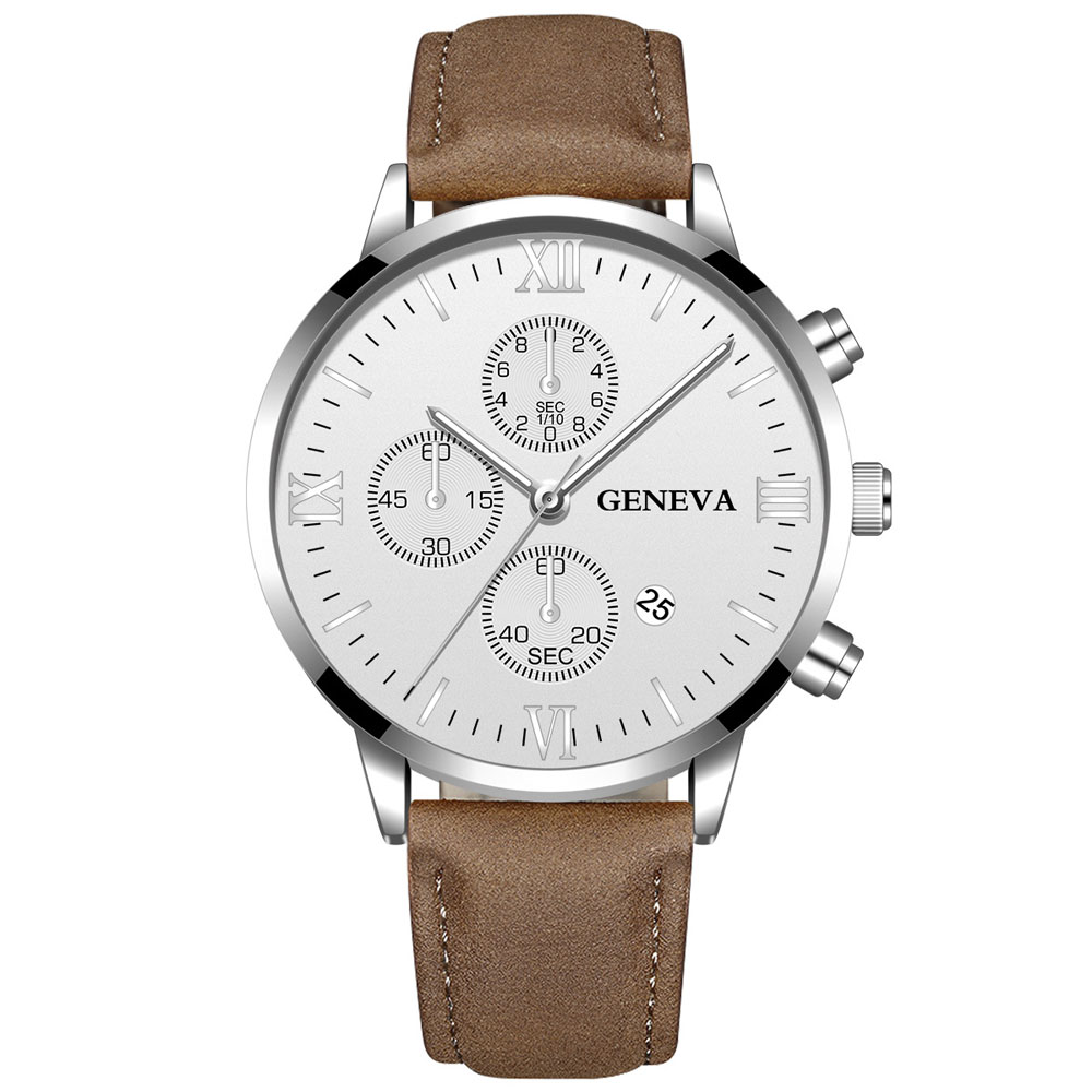 Geneva Fashion  Men Date Alloy - Men'S Accessories Luxury Brands recensione e prezzo