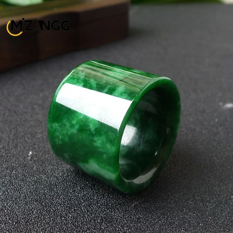 Natural Myanmar Jadeite Ring C - Men Accessories For Wedding recensione e prezzo