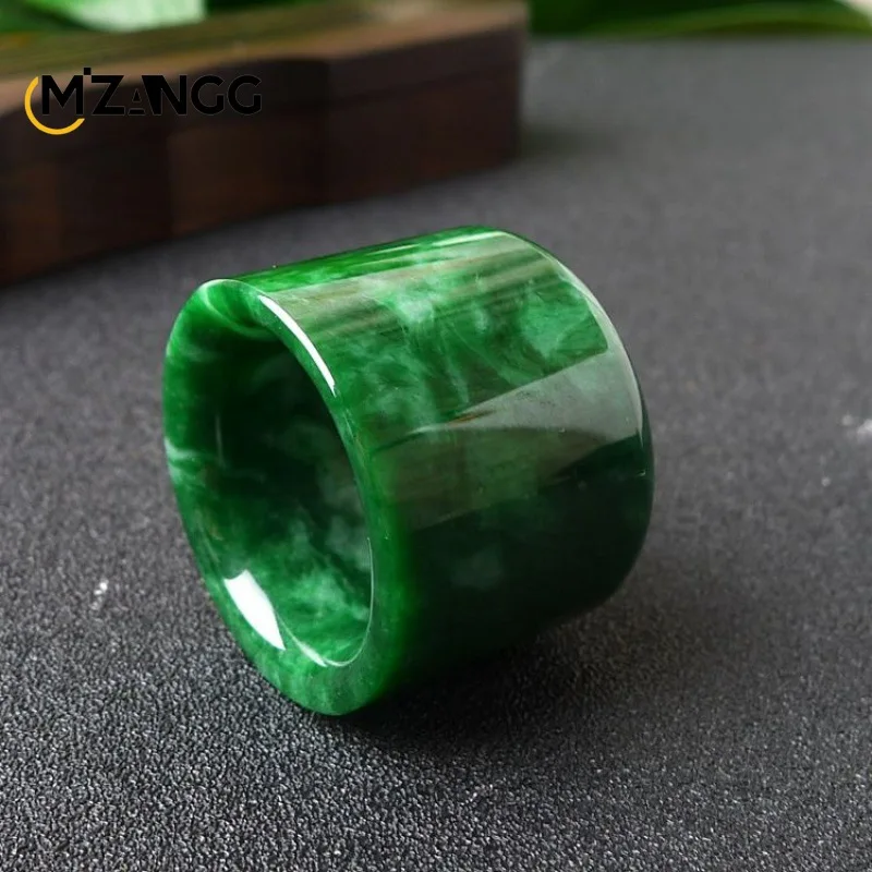 Natural Myanmar Jadeite Ring C - Men Accessories For Wedding recensione e prezzo