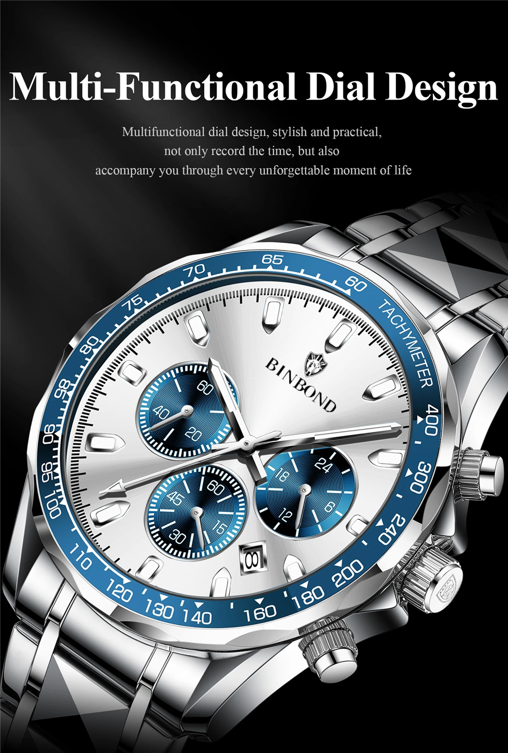 Sports New Men Chornograph Wat - Men'S Accessories Luxury Brands recensione e prezzo