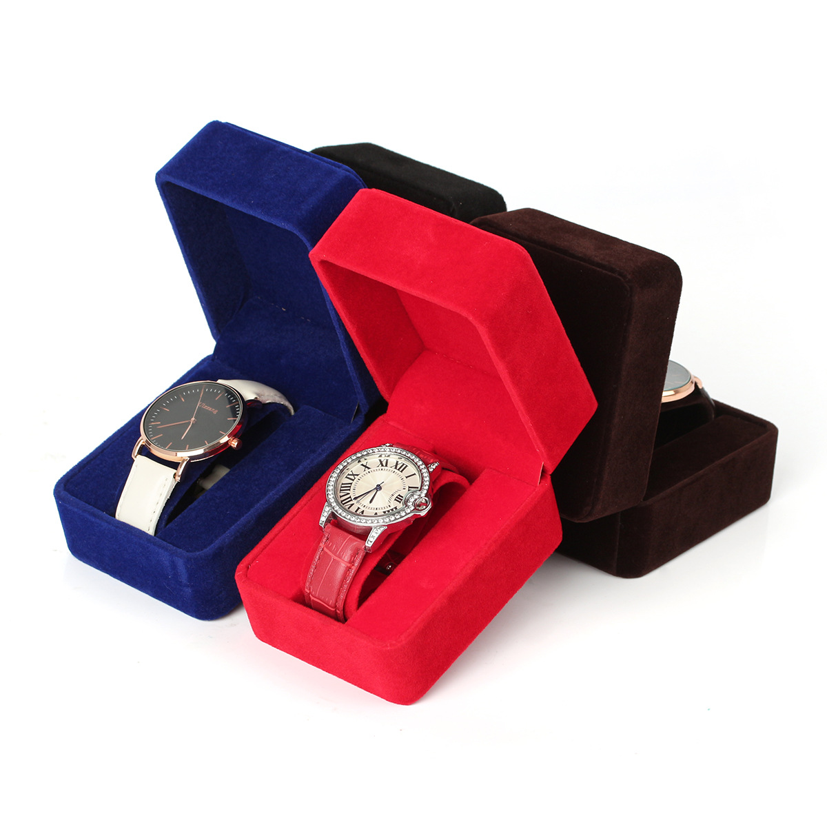 Flannelette Watch Packaging Bo - Men Accessories Organiser recensione e prezzo
