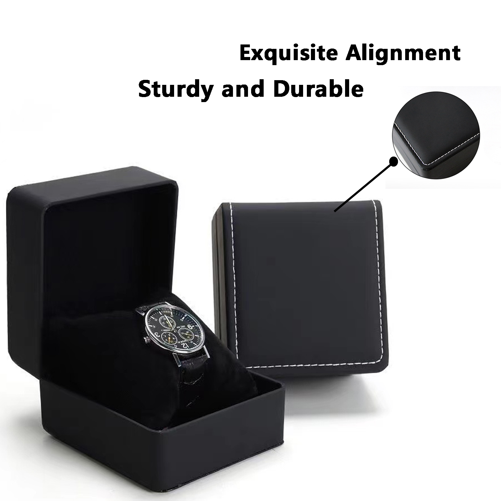 Lnofxas Black Single Watch Gif - Men Accessories Organiser recensione e prezzo