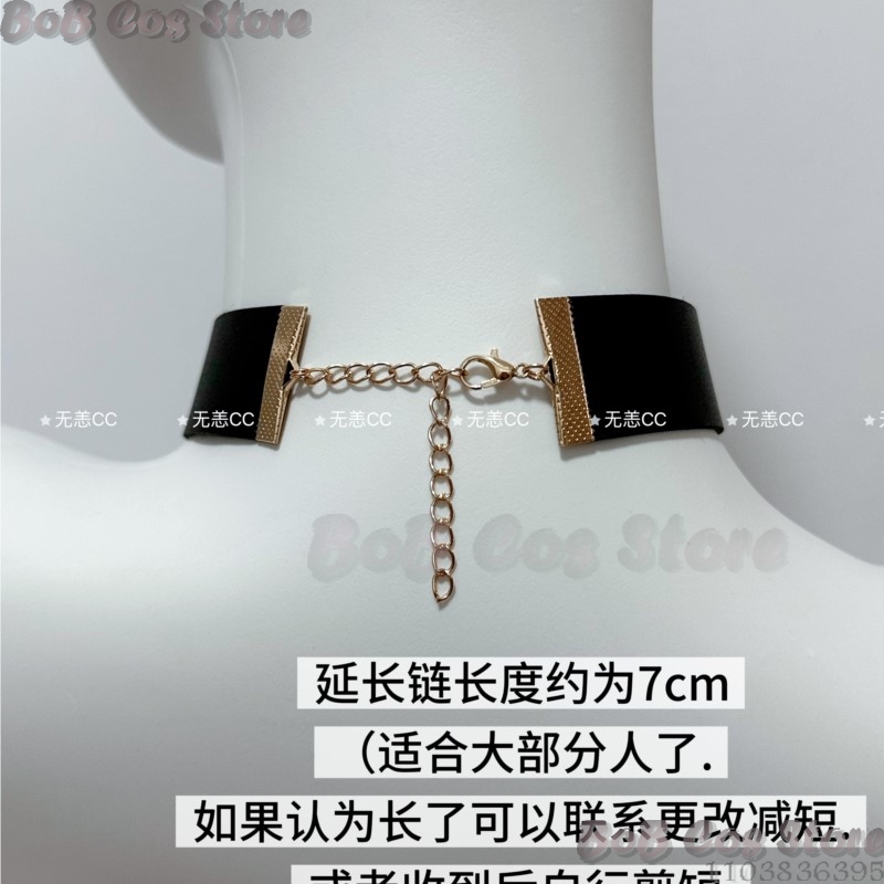 9S Choker Game Nie Cosplay Cos - Men'S Accessories With Suits recensione e prezzo