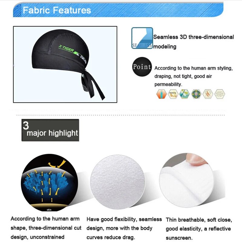 X-TIGER Cycling Hat 100% Polye - X Men Accessories recensione e prezzo