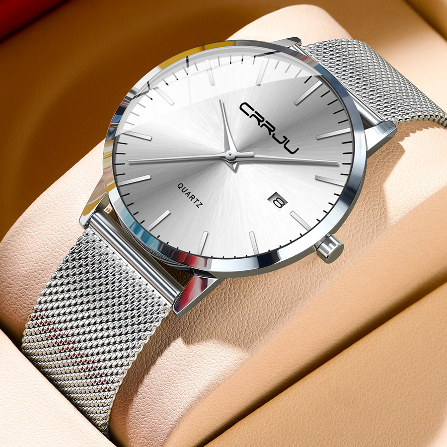 CRRJU New Fashion Mens Watches - Men'S Accessories Luxury Brands recensione e prezzo