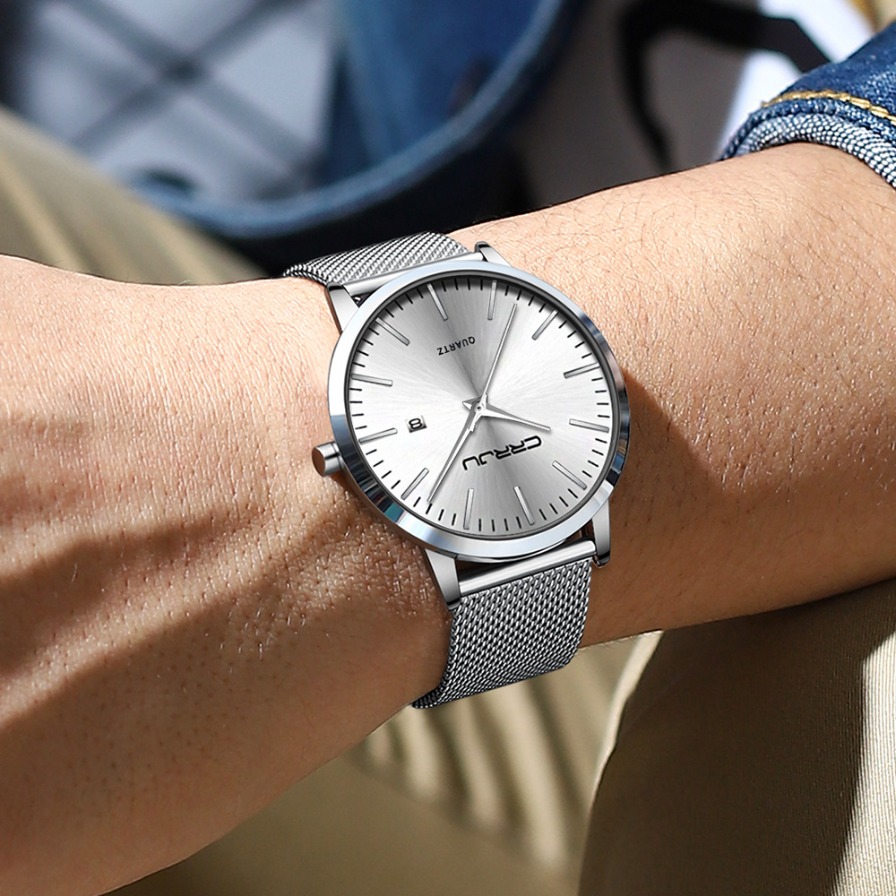 CRRJU New Fashion Mens Watches - Men'S Accessories Luxury Brands recensione e prezzo