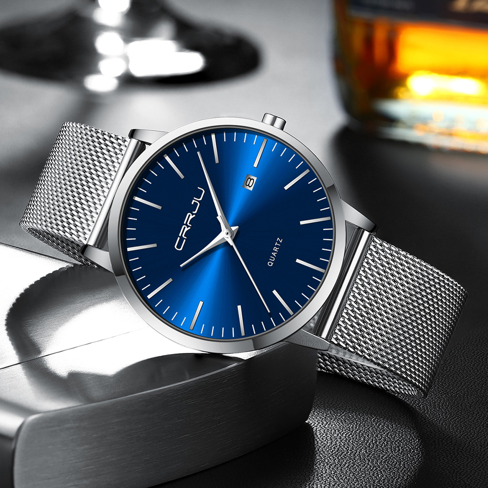 CRRJU New Fashion Mens Watches - Men'S Accessories Luxury Brands recensione e prezzo