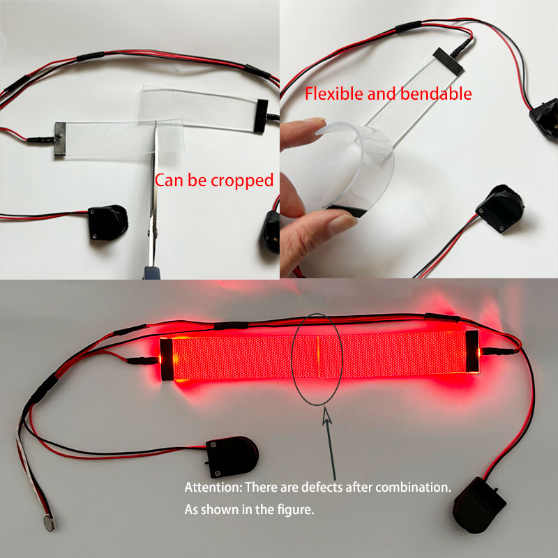 Red Flexible Bendable DIY LED  - X Men Accessories recensione e prezzo