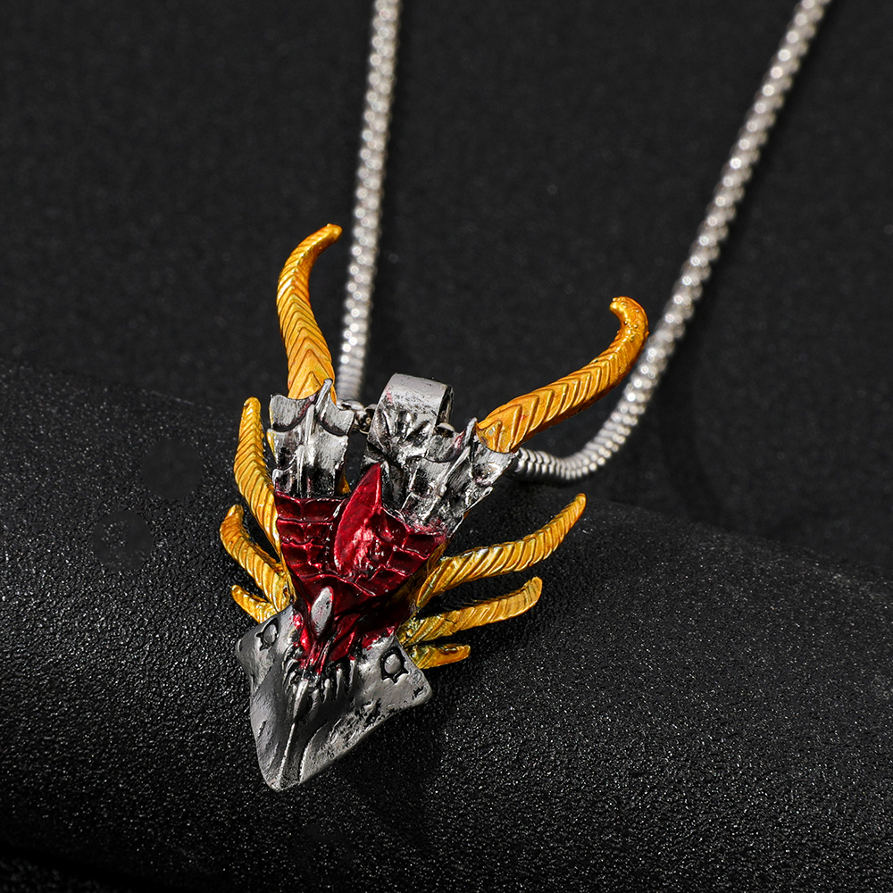 Retro Hip-Hop Evil Dragon Head - Men'S Accessories And Jewelry recensione e prezzo