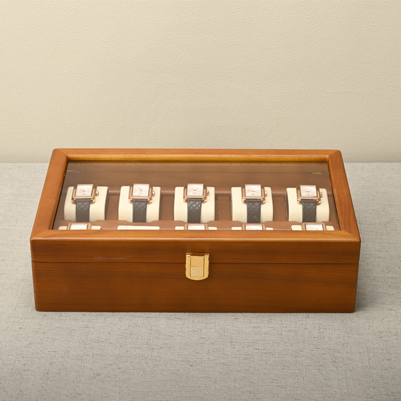 Oirlv 10 Grids Watch Box Woode - Men Accessories Organiser recensione e prezzo