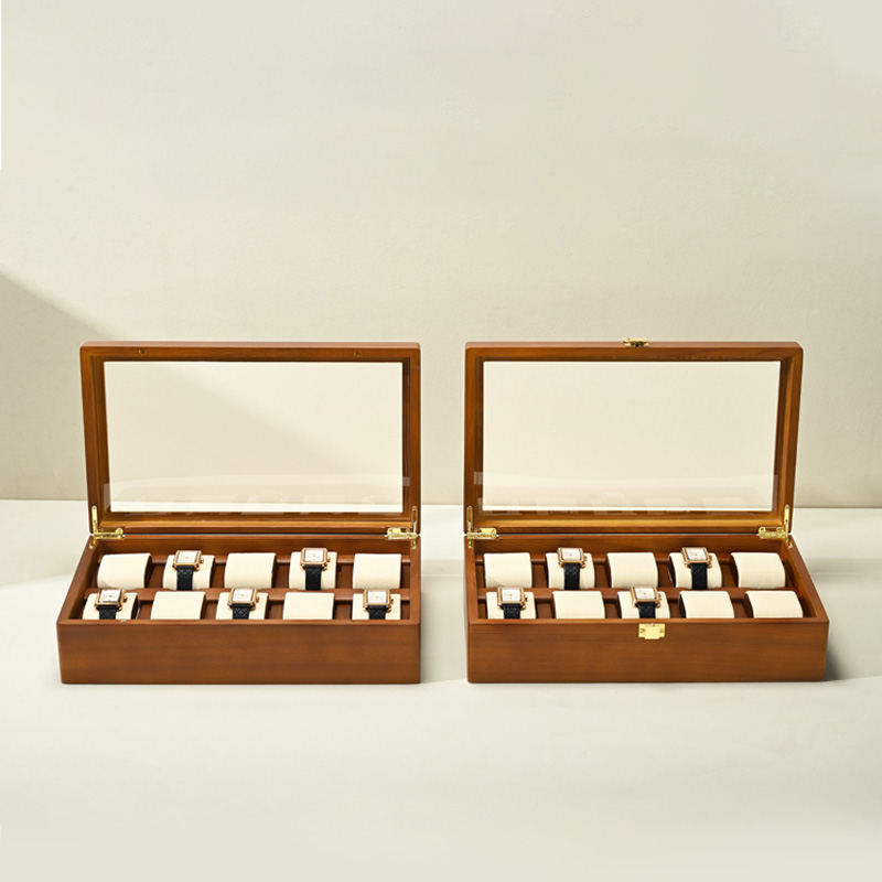 Oirlv 10 Grids Watch Box Woode - Men Accessories Organiser recensione e prezzo