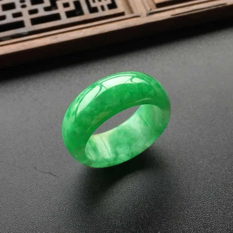 Natural Green Jade Ring Jadeit - Men Accessories For Wedding recensione e prezzo