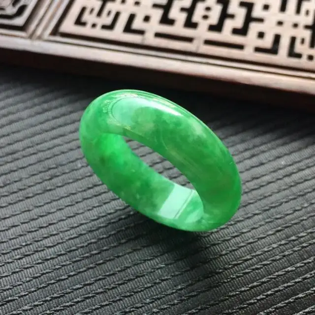 Natural Green Jade Ring Jadeit - Men Accessories For Wedding recensione e prezzo