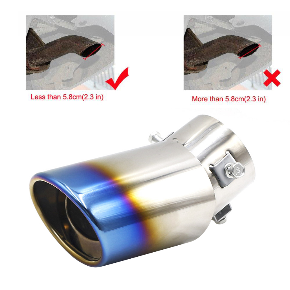 Tail Muffler Exhaust Tip Pipe  - Men Accessories Tips recensione e prezzo