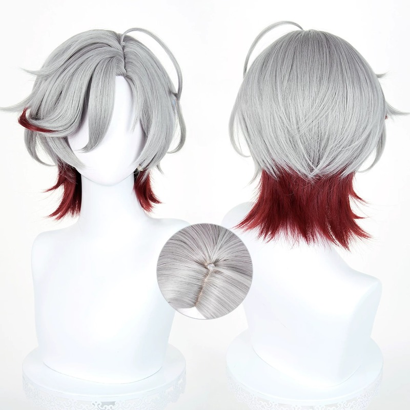 Illuga Cosplay Wig Genshin Imp - Men'S Accessories With Suits recensione e prezzo