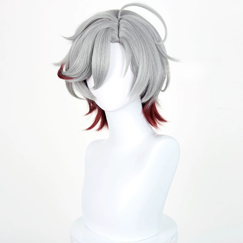 Illuga Cosplay Wig Genshin Imp - Men'S Accessories With Suits recensione e prezzo