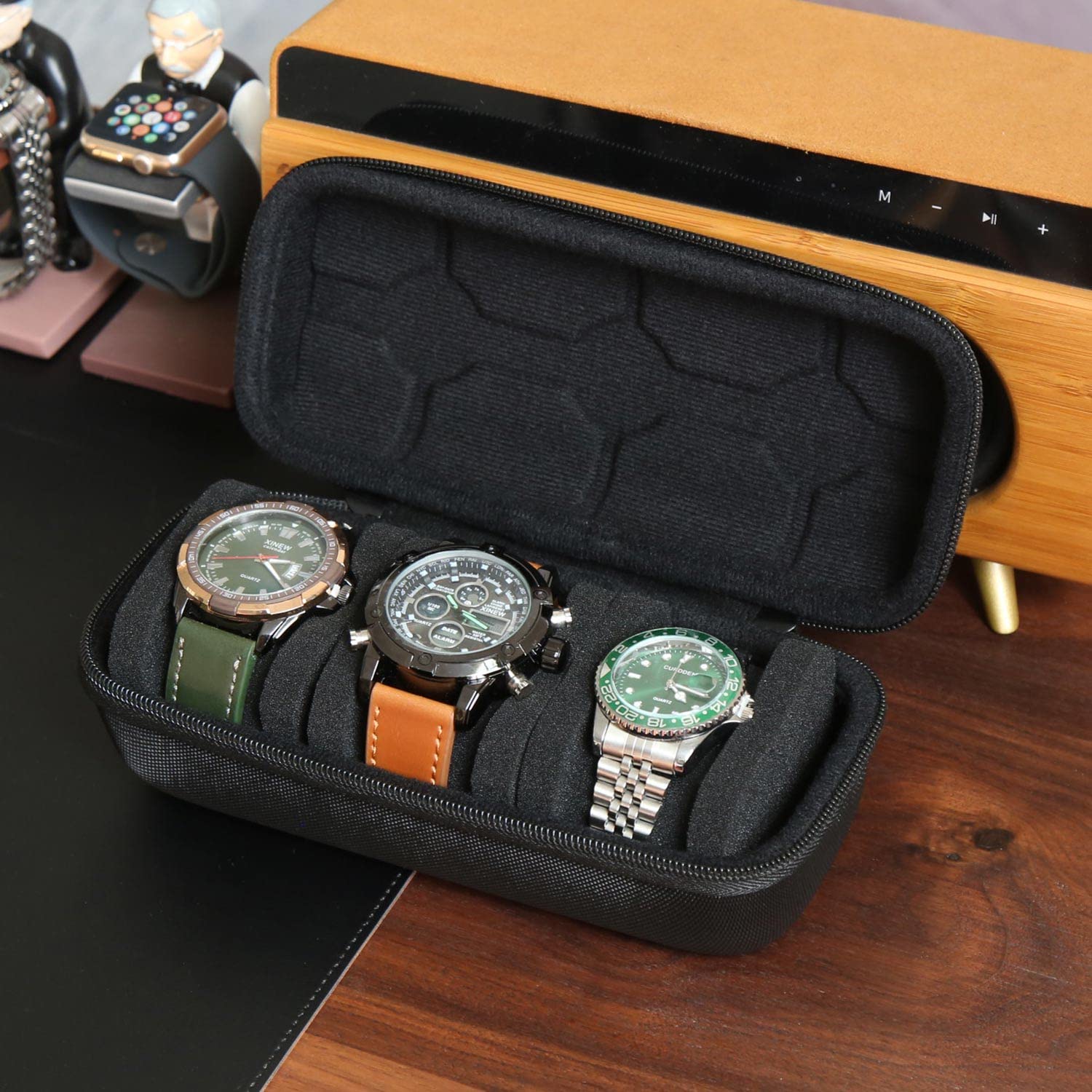 Watch Box Organizer For Men or - Men Accessories Organiser recensione e prezzo