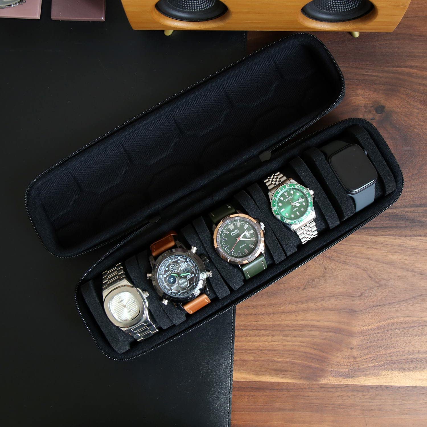Watch Box Organizer For Men or - Men Accessories Organiser recensione e prezzo