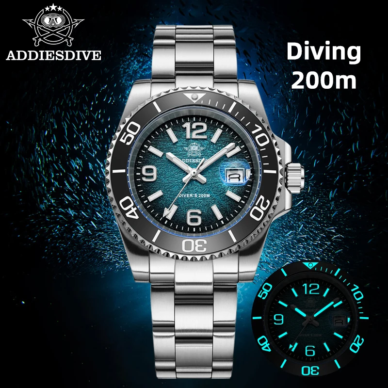 ADDIESDIVE 41mm Men Diving Wat - Men'S Accessories Watches recensione e prezzo