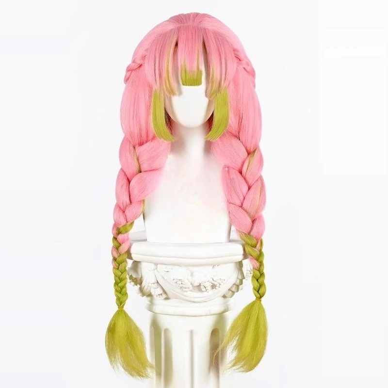 Kanroji Mitsuri Cosplay Wig Pi - Men'S Accessories With Suits recensione e prezzo