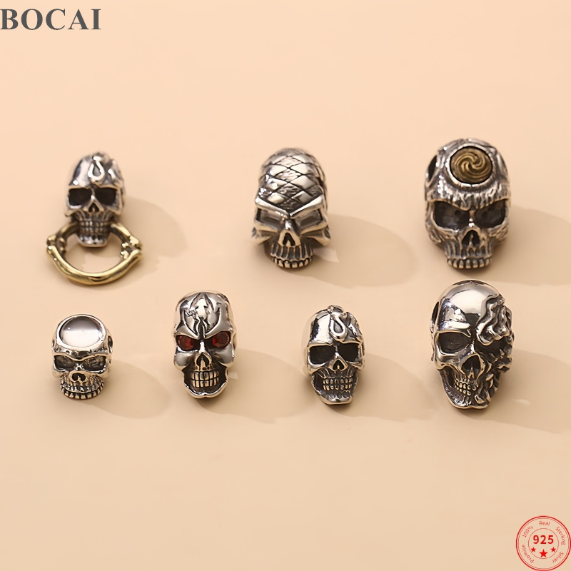 BOCAI NEW S925 Silver Charm Pe - Men Accessories Wholesale recensione e prezzo