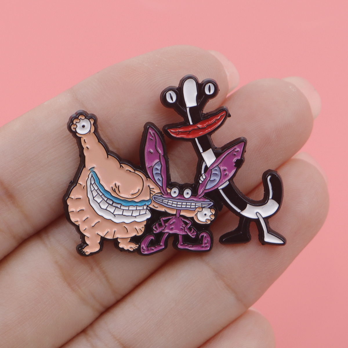 Cartoon Monster Enamel Pin Bad - Men'S Accessories And Jewelry recensione e prezzo
