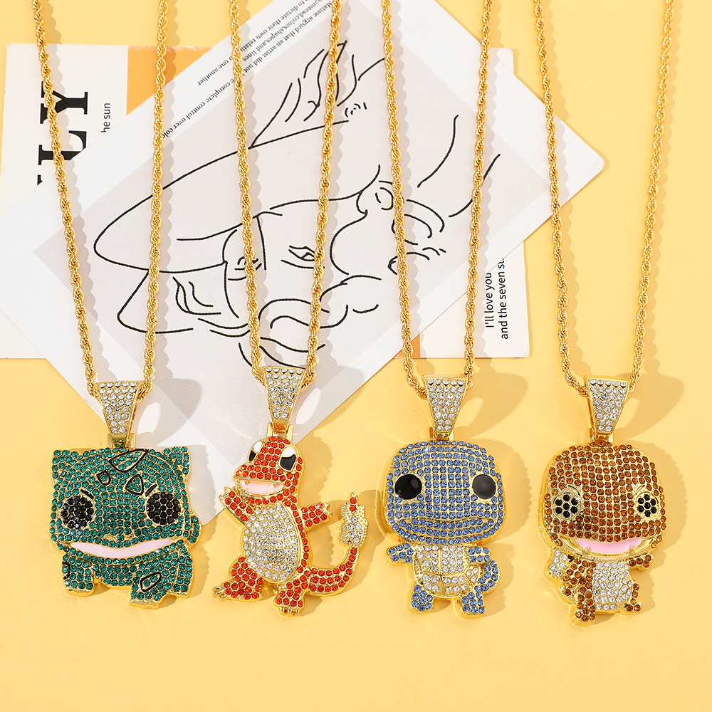 Diamond Studded Squirtle Neckl - Men'S Accessories And Jewelry recensione e prezzo