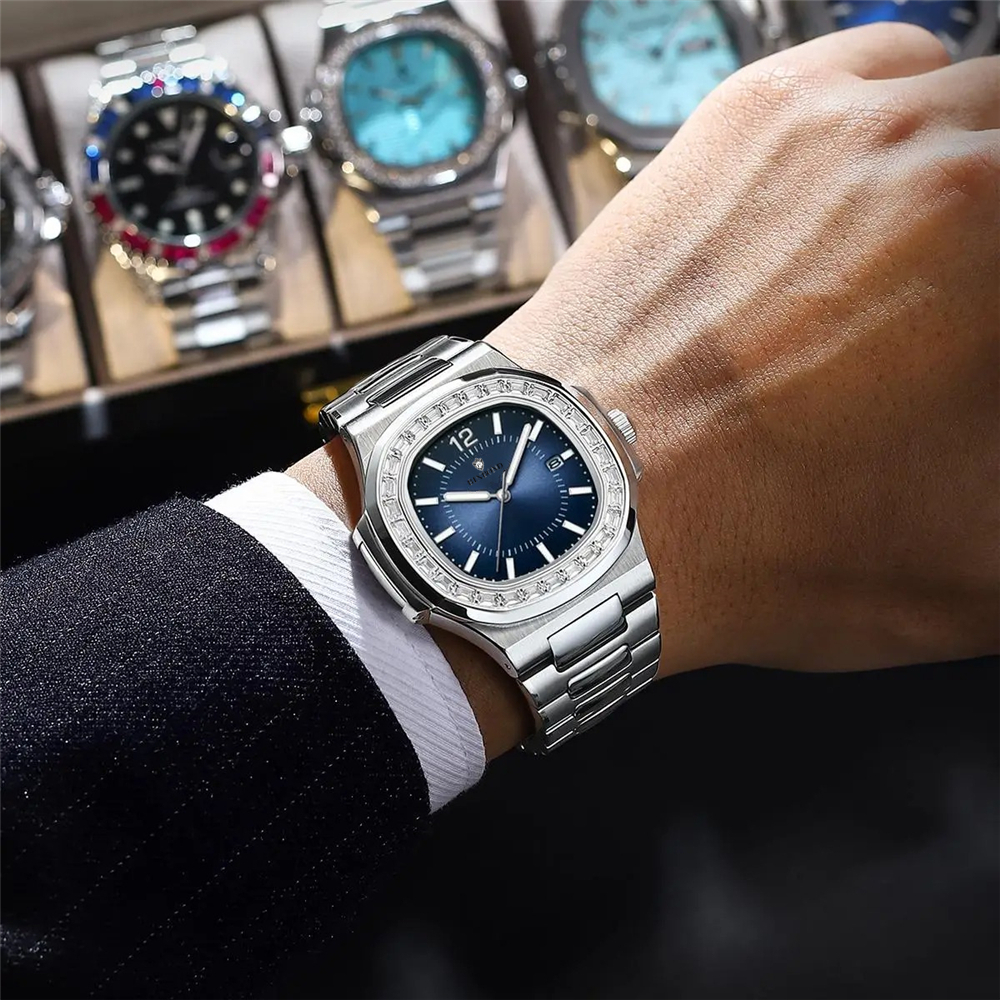 New Simple Digital Full Diamon - Men'S Accessories Luxury Brands recensione e prezzo