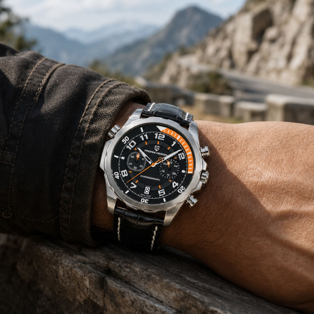 PAGANI DESIGN Classic Leather  - Men'S Accessories Watches recensione e prezzo