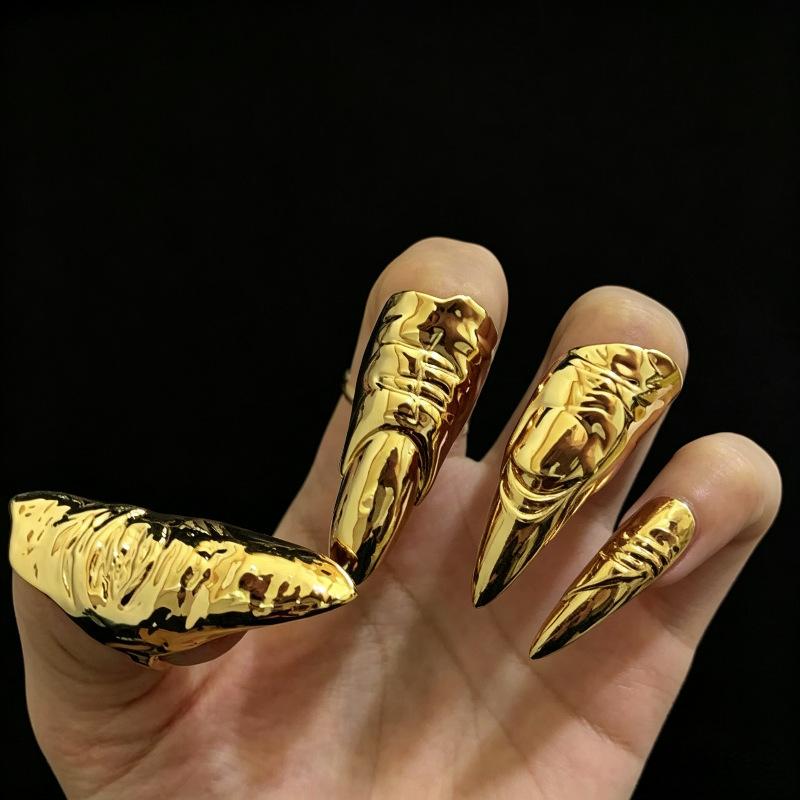 Punk Metallic Claw Nail Rings  - Men Accessories Tips recensione e prezzo